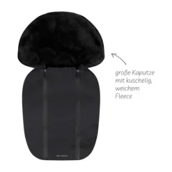 ABC Design Voetenzak Autostoeltje - Black