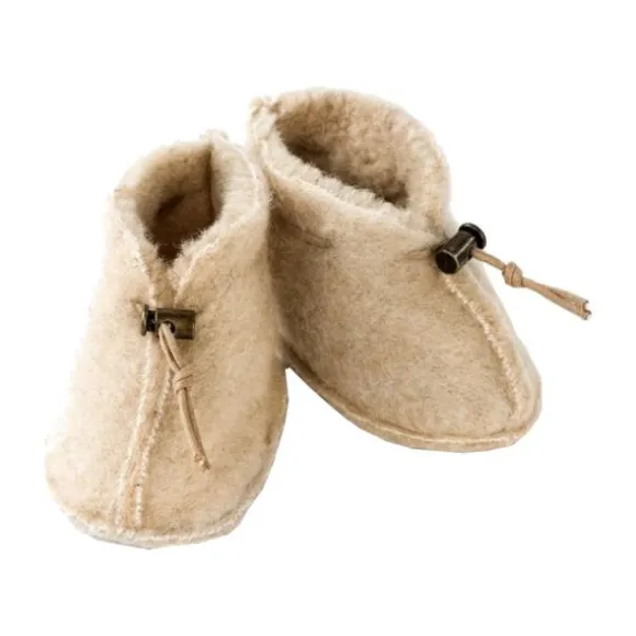 Alwero Emo Slofjes – 6-12 Mnd – Beige