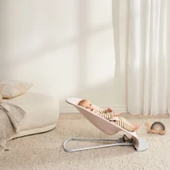 BabyBjörn Bliss Wipstoel – Geweven – Mélange Blauw