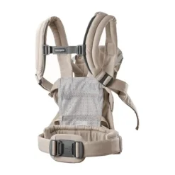 BabyBjörn Harmony Draagzak – Geweven – Mélange Lichtbeige