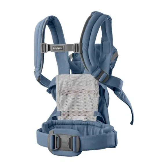 BabyBjörn Harmony Draagzak – Geweven – Mélange Lichtbeige