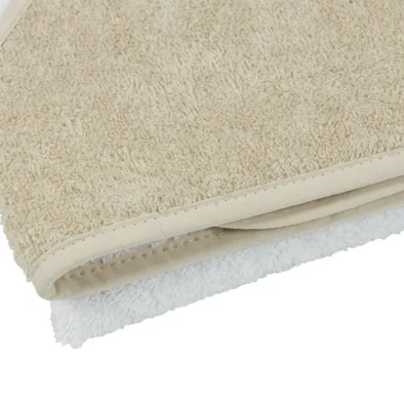 Babypark Badcape Wit / Beige