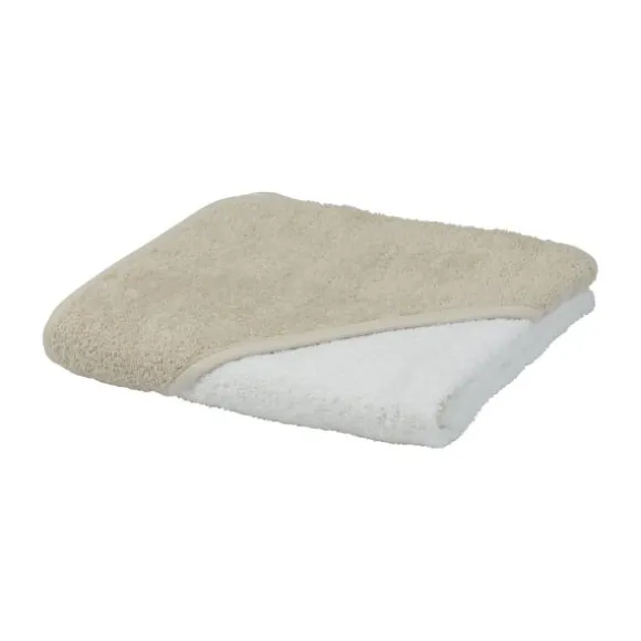 Babypark Badcape Wit / Beige