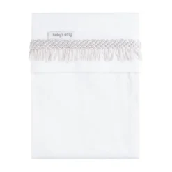 Baby's Only Happiness Ledikantlaken Gebreide Bies - Urban Taupe / Ecru