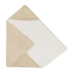 Bamboom Hooded Baby Wrap Blanket - 75x75 cm - Teddy - Sand