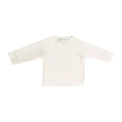 Bamboom T-shirt Lange Mouw Creme Prematuur