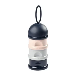 Beaba Melkpoederdoosje Dark Blue / Grey / Pink