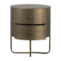 BePureHome Glossy Kastje - Metaal - Antique Brass