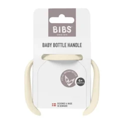 BIBS Fles - Medium Flow - 240 ml - Glas/Latex - Ivory
