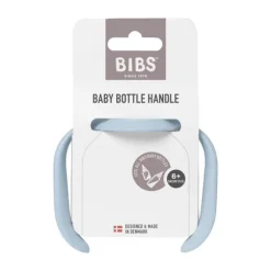 Bibs Fles - Medium Flow - 270 ml - Latex - Baby Blue