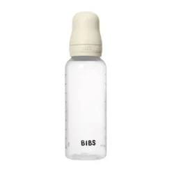 Bibs Fles - Medium Flow - 270 ml - Silicone - Baby Blue