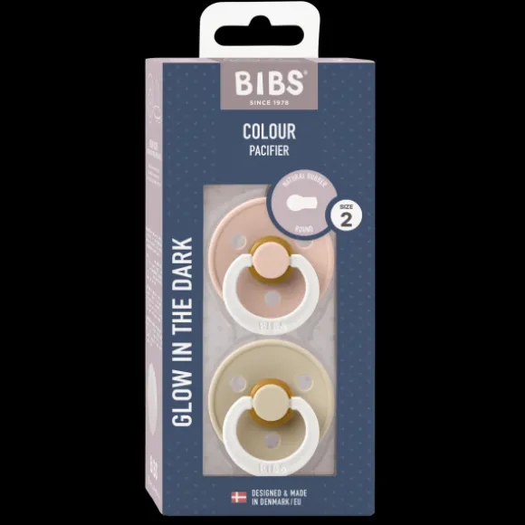 BiBs Glow Fopspeen - 18+ Mnd - Sage / Vanilla