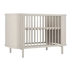 Bopita Baby Heya Ledikant - 60 x 120 cm - Walnut