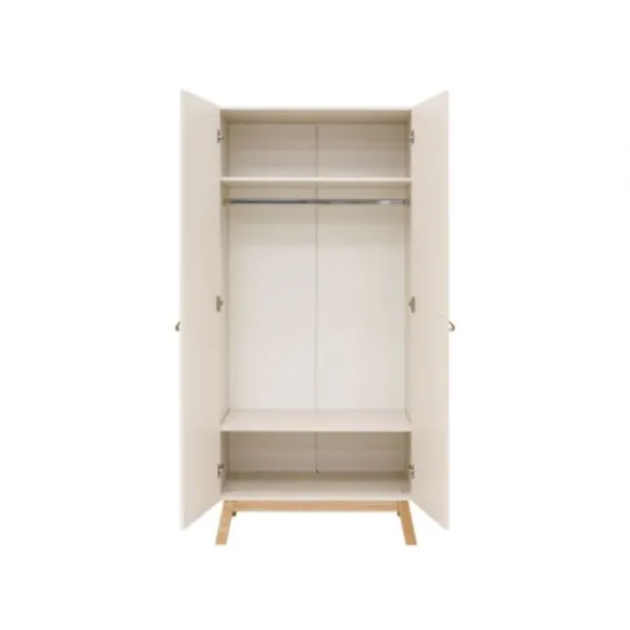 Bopita Babykamer Lines - Dune / Naturel | Ledikant 60 x 120 cm + Commode