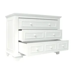 Bopita Charlotte Babykamer Wit | Bed 70 x 140 cm + Commode