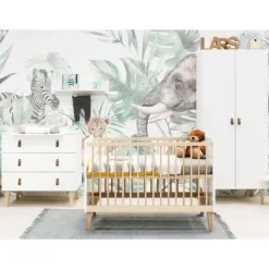 Bopita Indy Babybed Wit / Naturel 60 x 120 cm