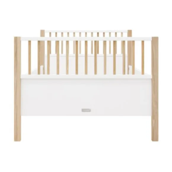 Bopita Mika Bed Wit / Eiken 90 x 200 cm