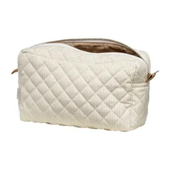 Cam Cam Copenhagen Classic Stripes Toilettas - Groot - Camel