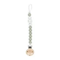 Chewies & More Siliconen Speenclip Baby Blue / Grijs