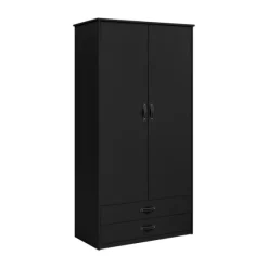 Cool Kids Kledingkast - Black Edition - 2-Deurs