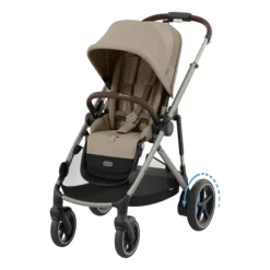 Cybex E-Gazelle S Duowagen - Taupe - Almond Beige / Beige