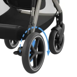 Cybex E-Gazelle S Duowagen - Taupe - Almond Beige / Beige