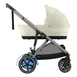 Cybex E-Gazelle S Duowagen - Taupe - Almond Beige / Beige