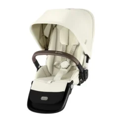 Cybex Gazelle S Tweede Zitje - Black Frame - Moon Black
