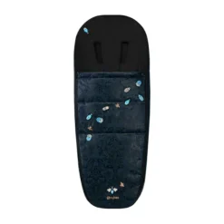 Cybex Jewels Of Nature Platinum Voetenzak Dark Blue