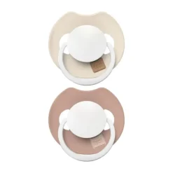 Difrax Natural Fopspeen - 6+ Mnd - Berry Pink Bunny