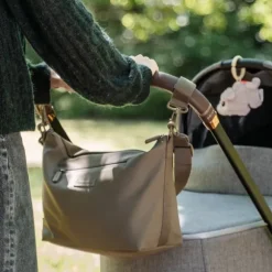 Done By Deer Stroller Bag - Taupe