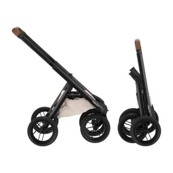 Dubatti One E6 Kinderwagen Dark Brown / Walnut Brown | Dubatti by Römer Autostoeltje Babysafe Pro | Vario Base 5Z