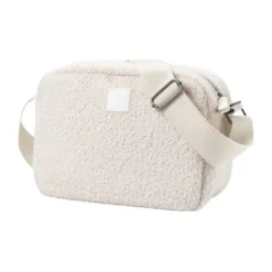 Elodie Details Crossbody Bag – Bouclé – White