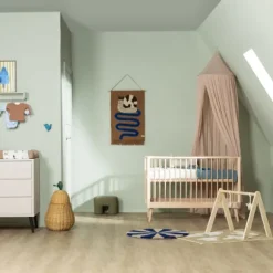 Europe Baby Evy Babybed Zwart 60 x 120 cm