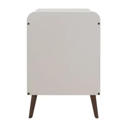 Europe Baby Olivia II Ledikant 60 x 120 cm - Oatmeal / Walnoot - Retro