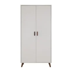 Europe Baby Olivia Kledingkast - 2-Deurs - Oatmeal - Retro