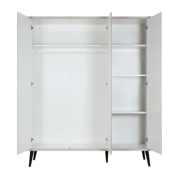 Europe Baby Sterre Babykamer Oatmeal / Zwart | Bed 60 x 120 cm + Commode