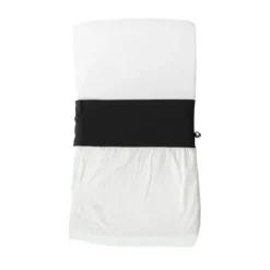Fedde & Kees Nunki Wieglaken Zwart / Off White 40 x 80/90 cm