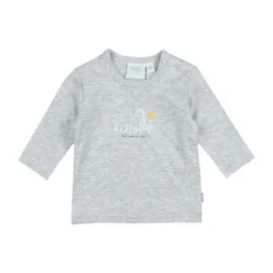 Feetje Hello Sunshine T-Shirt Lange Mouwen Grijs Melange Mt. 62