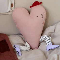 Ferm Living Heart Kussen Dusty Rose