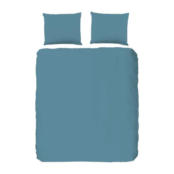 Good Morning Cotton Dekbedovertrek Denim 140 x 220 cm