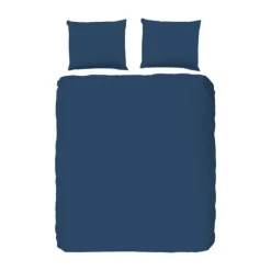 Good Morning Cotton Dekbedovertrek Denim 200 x 220 cm