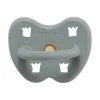 Hevea Fopspeen Rond Gorgeous Grey 3-36 Mnd