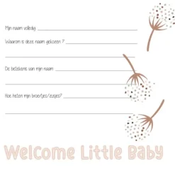 JEP! Kids Babyboek Vierkant Zachtgroen