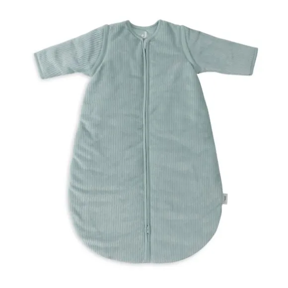 Jollein Slaapzak Winter Met Afritsbare Mouw Rond - 90 cm - Rib - Sea Green