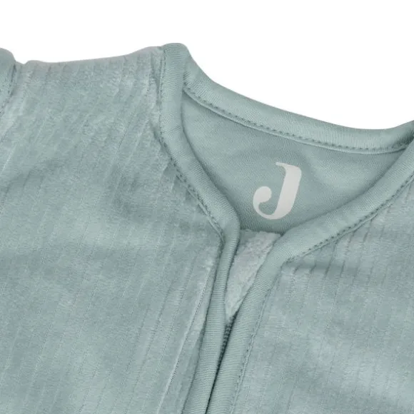 Jollein Slaapzak Winter Met Afritsbare Mouw Rond - 90 cm - Rib - Sea Green
