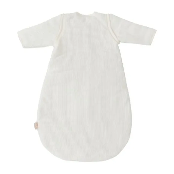 Jollein Slaapzak Winter Met Afritsbare Mouw Rond - 70 cm - Rib - Ivory