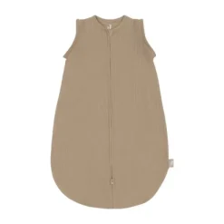 Jollein Slaapzak Zomer Met Afritsbare Mouw - 60 cm - Ajour Biscuit