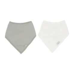 Jollein Slab Bandana Hydrofiel - Olive Green/Oatmeal - 2 Stuks