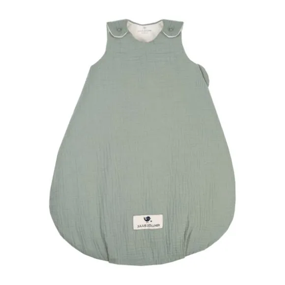 Julius Zöllner Muslin Babyslaapzak - Groen - Maat 62/68